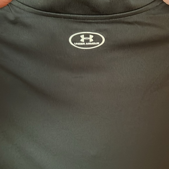 Under Armour Loose Heat Gear Quarter Zip Pullover Black - Picture 5 of 5